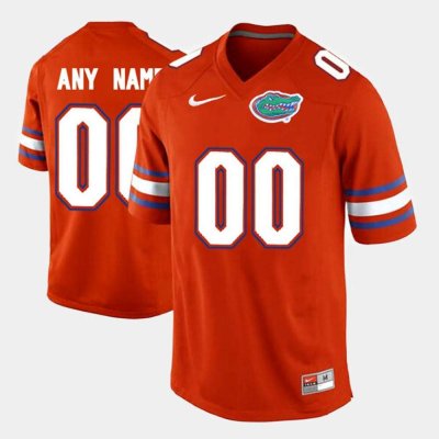 Men's Florida Gators #00 Customize NCAA Nike Orange Limited Authentic Stitched College Football Jersey KOD0662MK